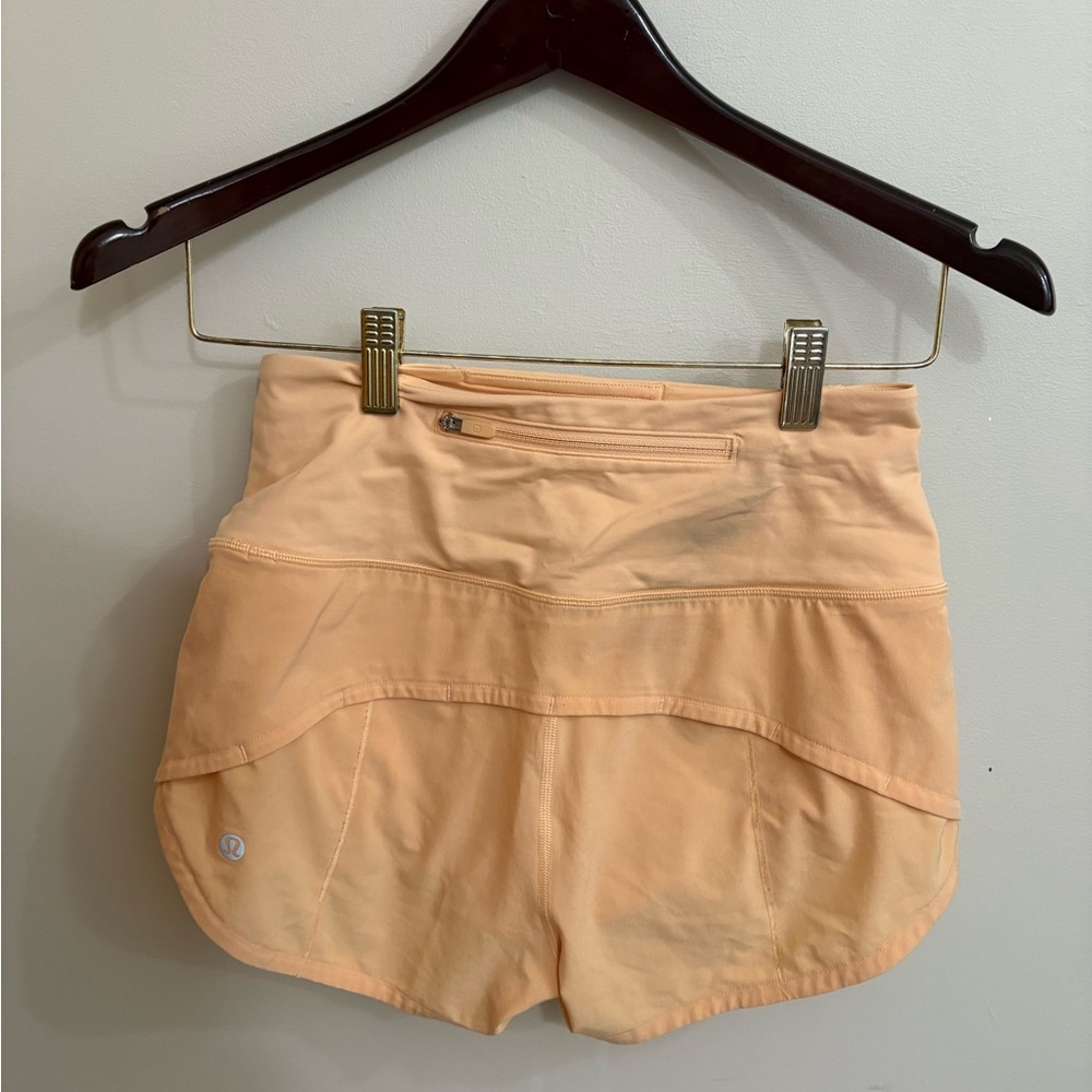 lululemon athletica Peach Athletic Shorts